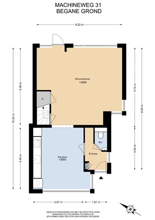 Floorplan - Machineweg 31, 1432 EL Aalsmeer